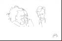 Birdman, Venice International Film Festival 2014, Sketch by Nesta