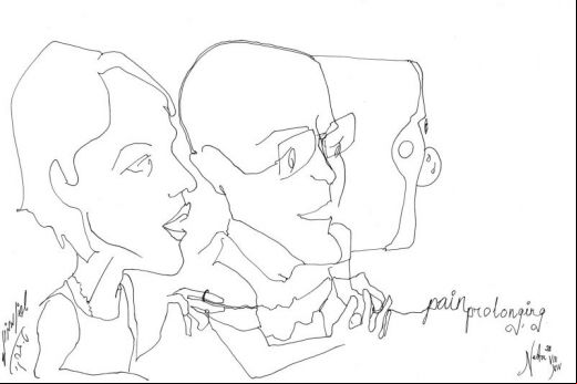 The Farewell Party, Mita Tova, Venice International Film Festival 2014, Sketch by Nesta