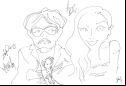 Tai Chi 0, director Stephen Fung, Kuo Fu Chen, AngelaBaby Yang, Venice Film Festival, sketch by Nesta.