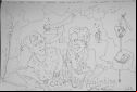 Child of God, with Scott Haze and James Franco at Venice 2013, Sketch by Nesta
