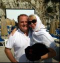 Pascal vicedomini and Trudie Styler