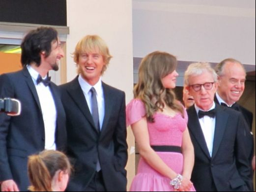 MiDNIGHT IN PARIS premier, Cannes