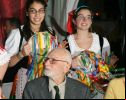 Mario Monicelli col tamburello 2