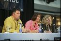 Ulla Wagner et Barbara Sukowa, en conférence de presse pour le film L’INVENTION DE LA SAUCISSE AU CURRY