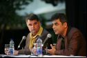 Suman Mukhopadhyay, réalisateur du film CHATURANGA (FOUR CHAPTERS) en conférence de presse