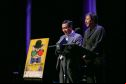 Ryoichi Kimizuka, réalisateur et Hirotsugu Usui, producteur du film DARE MO MAMOTTE KURENAI (NOBODY TO WATCH OVER ME)