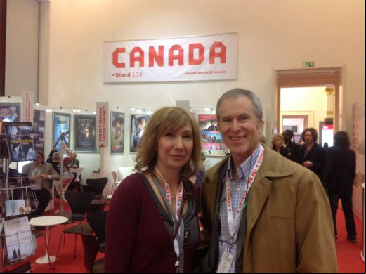 Canadians Talk Shop at the Canada Stand!