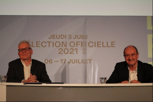 Pierre Lescure and Thierry Fremaux