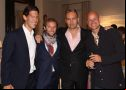 Marco Orsini, Richard Bruer, Billy Zane, Tom Oliver at the IEFTA charity diner